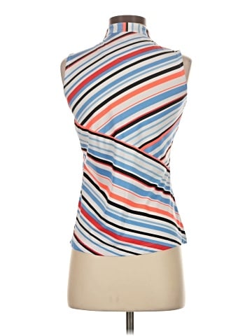 Tail Sleeveless Blouse (view 2)
