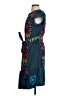Marc by Marc Jacobs Aztec Or Tribal Print Graphic Polka Dots Multi Color Blue Casual Dress Size XS - photo 5