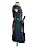 Marc by Marc Jacobs Aztec Or Tribal Print Graphic Polka Dots Multi Color Blue Casual Dress Size XS - photo 4