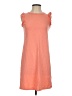 Universal Thread 100% Cotton Solid Orange Casual Dress Size XS - photo 1