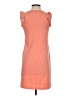 Universal Thread 100% Cotton Solid Orange Casual Dress Size XS - photo 2