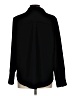 Alfani 100% Polyester Solid Black Long Sleeve Blouse Size L - photo 2
