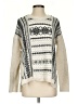 CAbi Print Ivory Pullover Sweater Size S - photo 1
