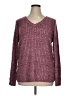 Automet Tweed Burgundy Pullover Sweater Size XL - photo 1