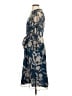 Ann Taylor 100% Polyester Blue Cocktail Dress Size 0 - photo 5