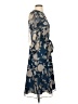 Ann Taylor 100% Polyester Blue Cocktail Dress Size 0 - photo 4