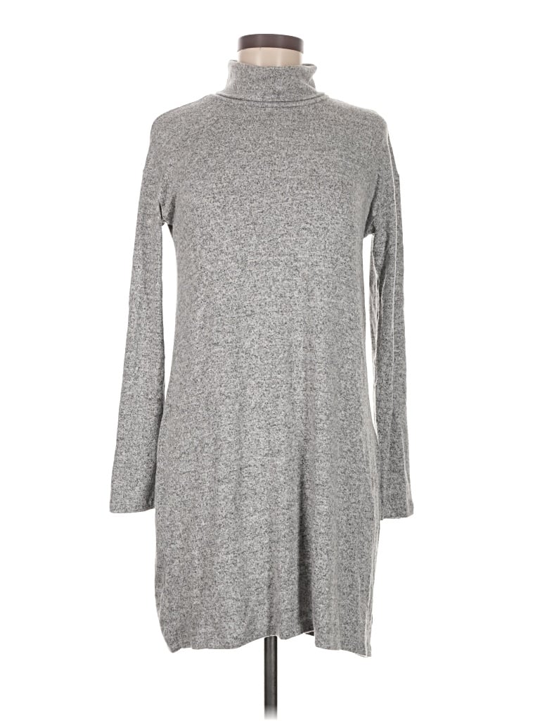 Pre-owned Aerie Turtleneck Sweater In Gray