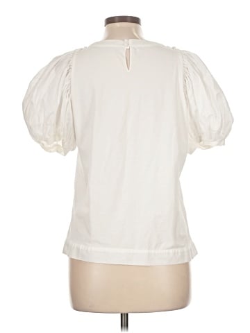 Anne Fontaine Short Sleeve Blouse (view 2)