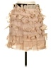 J.Crew Collection 100% Silk Tan Silk Skirt Size 00 - photo 1