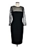 Tadashi Black Cocktail Dress Size M - photo 1
