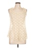 Assorted Brands Ivory Sleeveless Blouse Size L - photo 1