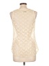 Assorted Brands Ivory Sleeveless Blouse Size L - photo 2