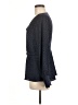 Ann Taylor 100% Polyester Blue Long Sleeve Blouse Size 6 - photo 5