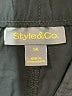 Style&Co Black Cargo Pants Size 14 - photo 7
