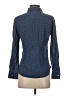 Gap Outlet 100% Cotton Polka Dots Blue Long Sleeve Button-Down Shirt Size S - photo 2