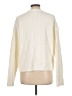 Gap Solid Ivory Pullover Sweater Size L - photo 2