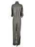 Sundance 100% Tencel Metallic Gray Jumpsuit Size S - photo 2