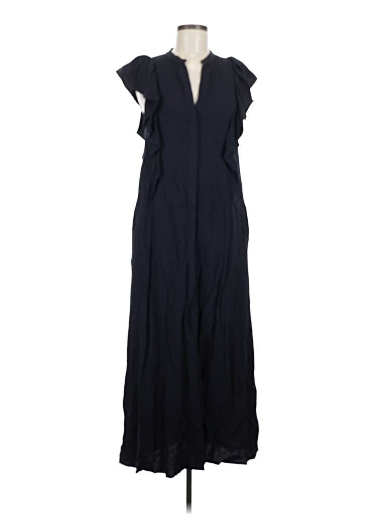 Pre-owned H&m Casual Dress In Black