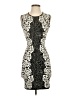 BCBGMAXAZRIA Graphic Black Cocktail Dress Size XS - photo 1