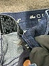 7 For All Mankind Stripes Blue Jeans Size 24 waist - photo 8