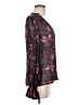 Aqua Purple 3/4 Sleeve Blouse Size M - photo 4