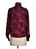 Assorted Brands 100% Polyester Burgundy Long Sleeve Blouse Size S (estimated) - photo 1