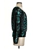 Monaco Teal 3/4 Sleeve Blouse Size S - photo 4