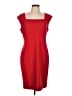 Calvin Klein Red Cocktail Dress Size 12 - photo 1