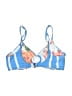 Unbranded Stripes Blue Swimsuit Top Size M (estimated) - photo 2