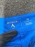 Antigua 100% Polyester Solid Blue Shorts Size 10 - photo 3