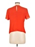 1.State 100% Polyester Orange Short Sleeve Top Size M - photo 2