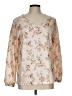 Unbranded Ivory 3/4 Sleeve T-Shirt Size L - photo 1