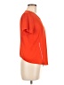 1.State 100% Polyester Orange Short Sleeve Top Size M - photo 4