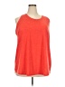 Tek Gear Orange Sleeveless T-Shirt Size 3X - photo 1