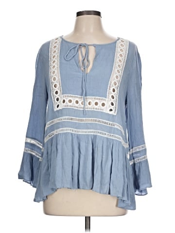 Endless Rose 3/4 Sleeve Blouse (view 1)