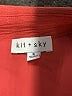Kit And Sky 100% Polyester Red Romper Size S - photo 4