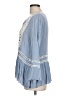 Endless Rose Blue 3/4 Sleeve Blouse Size L - photo 5