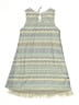 Knit Works Chevron-herringbone Blue Dress Size 12 - photo 2