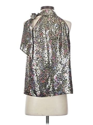 Ramy Brook Sleeveless Silk Top (view 2)