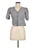 Oysho Gray Short Sleeve Blouse Size M - photo 1