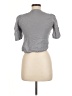 Oysho Gray Short Sleeve Blouse Size M - photo 2