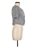 Oysho Gray Short Sleeve Blouse Size M - photo 4