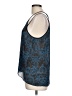 Helmut Lang 100% Polyester Blue Sleeveless Blouse Size L - photo 5