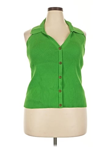 Tommy Hilfiger Sleeveless Button-Down Shirt (view 1)