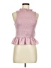 She + Sky Pink Sleeveless Blouse Size M - photo 1