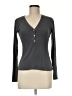 SPANX Gray Long Sleeve Henley Size M - photo 1