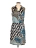 Mystree 100% Polyester Houndstooth Blue Cocktail Dress Size M - photo 1