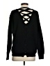 Aqua 100% Cashmere Black Cashmere Pullover Sweater Size XS - photo 2