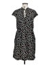 Maeve 100% Polyester Polka Dots Black Casual Dress Size M - photo 1