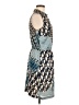 Mystree 100% Polyester Houndstooth Blue Cocktail Dress Size M - photo 4